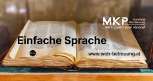 Einfache Sprache | MKP Marketing und Web-Betreuung