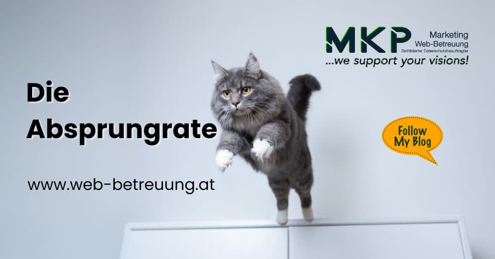 Die Absprungrate | MKP Marketing und Web-Betreuung