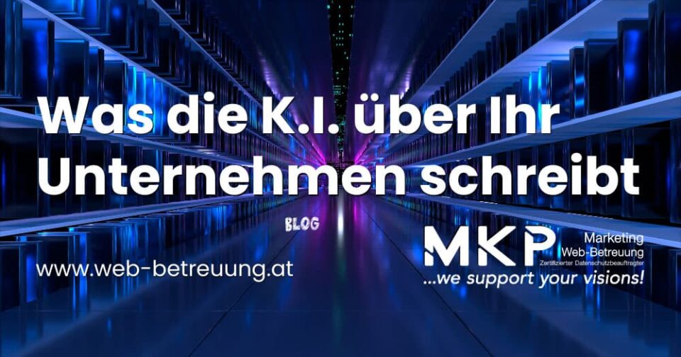 Frag die KI | MKP Marketing und Web-Betreuung