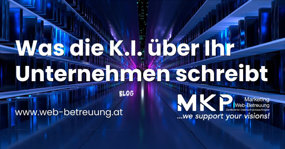 Frag die KI | MKP Marketing und Web-Betreuung