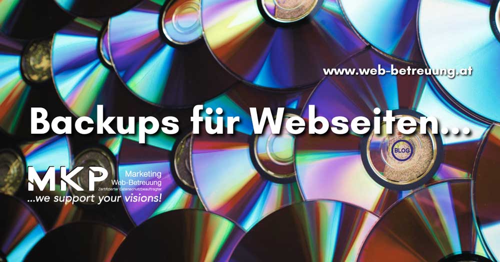Backups für Webseiten | MKP Marketing und Web-Betreuung