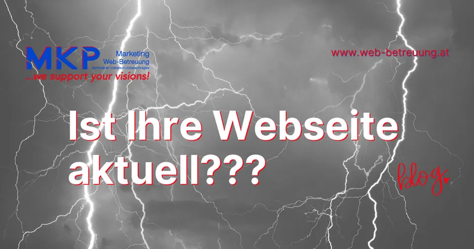 MKP Marketing & Web-Betreuung | Blog | Aktuelle Webseite