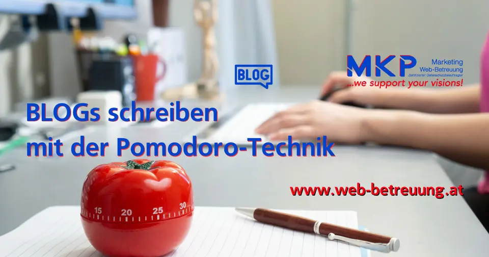 MKP Marketing & Webbetreuung | Blog | Pomodoro Technik