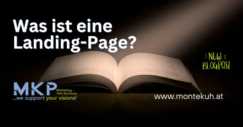 MKP | Marketing & Web-Betreuung | Blog | Landing Page