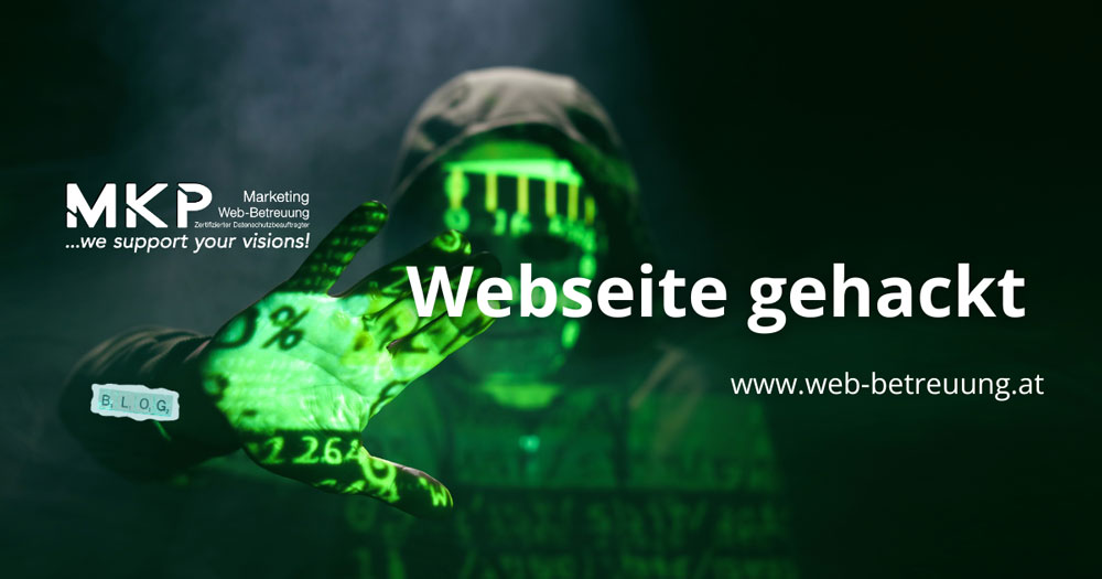 Webseite gehackt | MKP Marketing und Webbetreuung